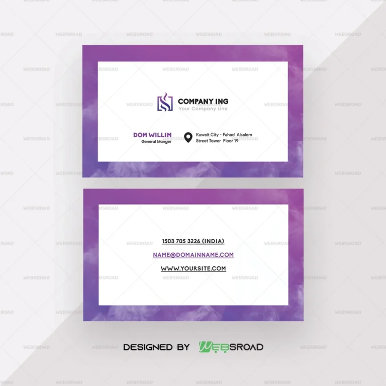 Apolo Business Card Design Free PSD Template