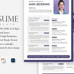 Bartender Creative Resume Template Download
